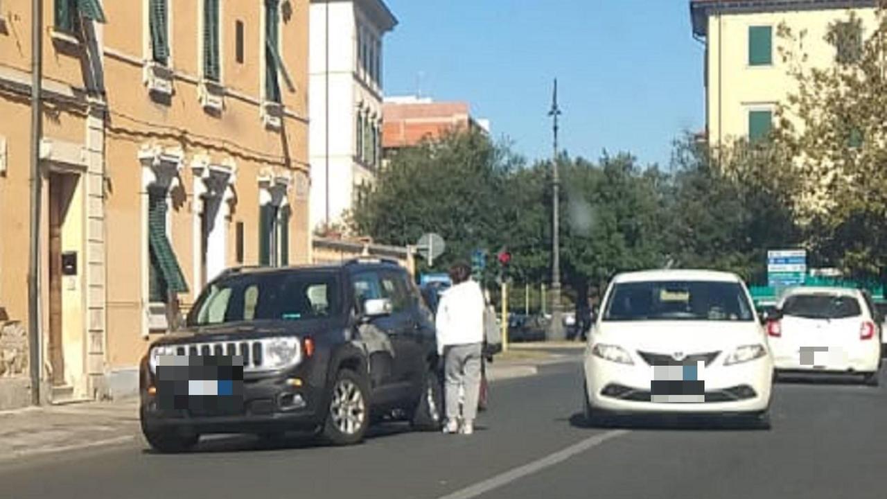 L'incidente su viale del Risorgimento