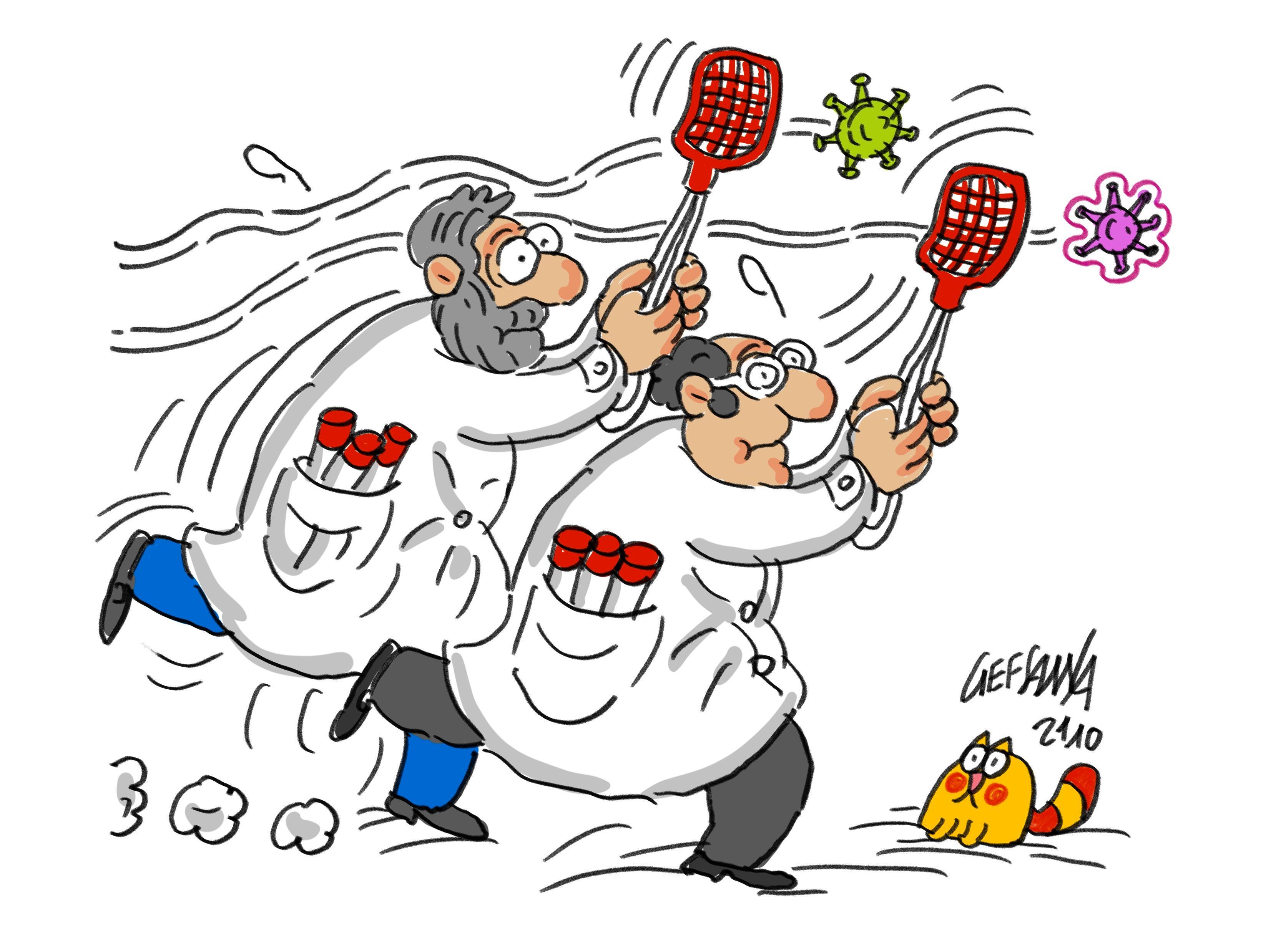 La vignetta di Gef - L'allarme dei virologi riuniti ad Alghero: "Aids dimenticato"