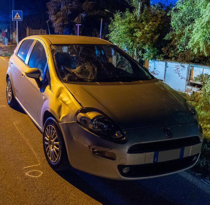 Campotto. Falciato da un’auto mentre attraversa la strada 