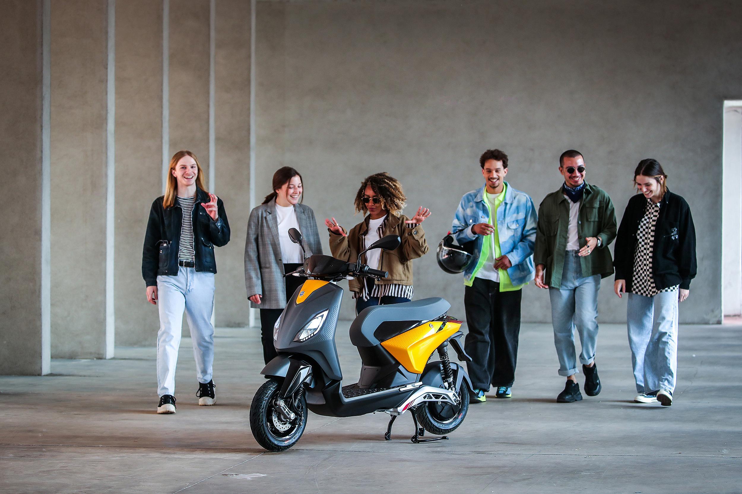 Lo scooter elettrico Piaggio 1