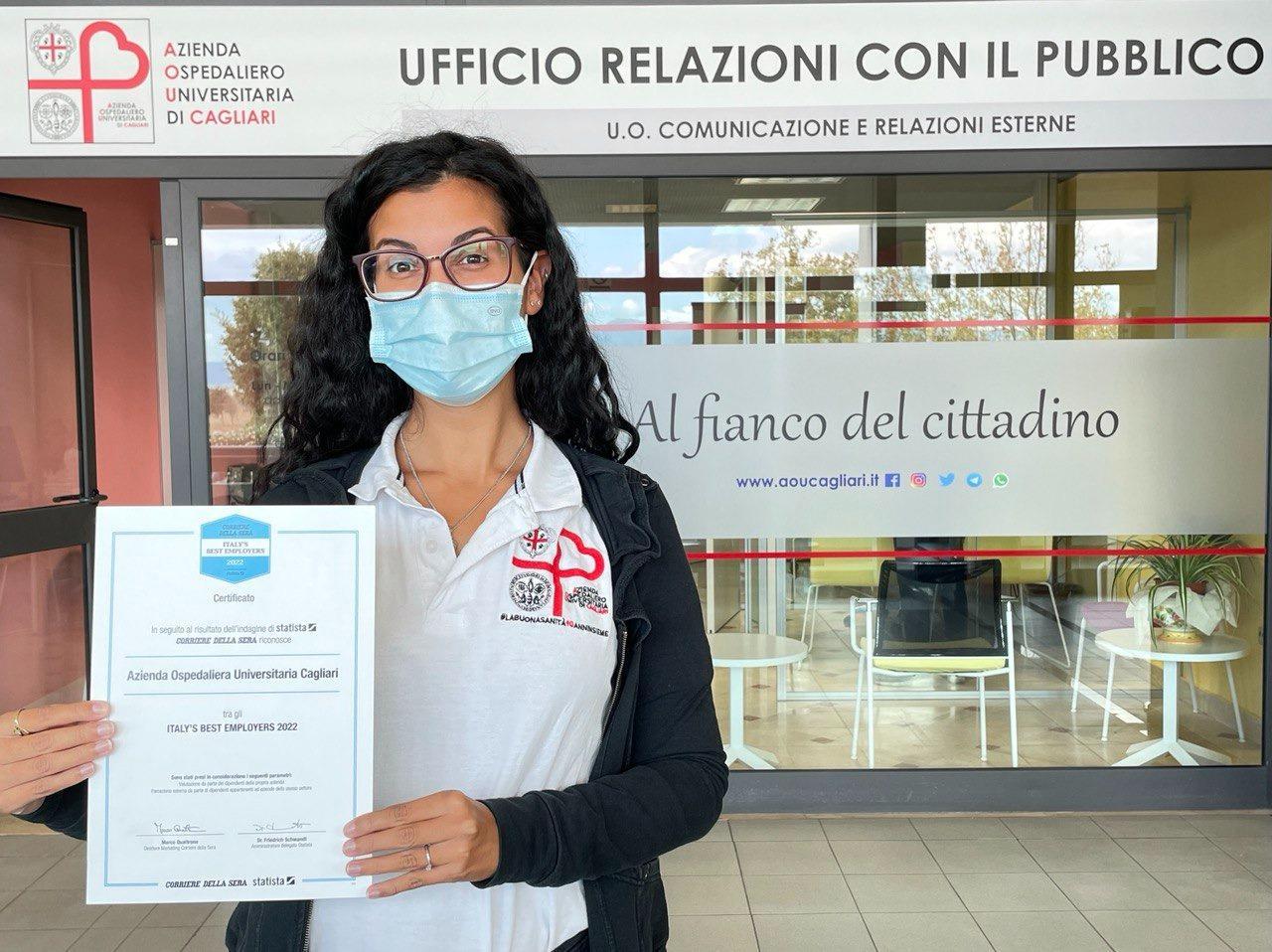 Lavoro e qualità della vita: l'Aou di Cagliari nella top 30 delle migliori aziende sanitarie