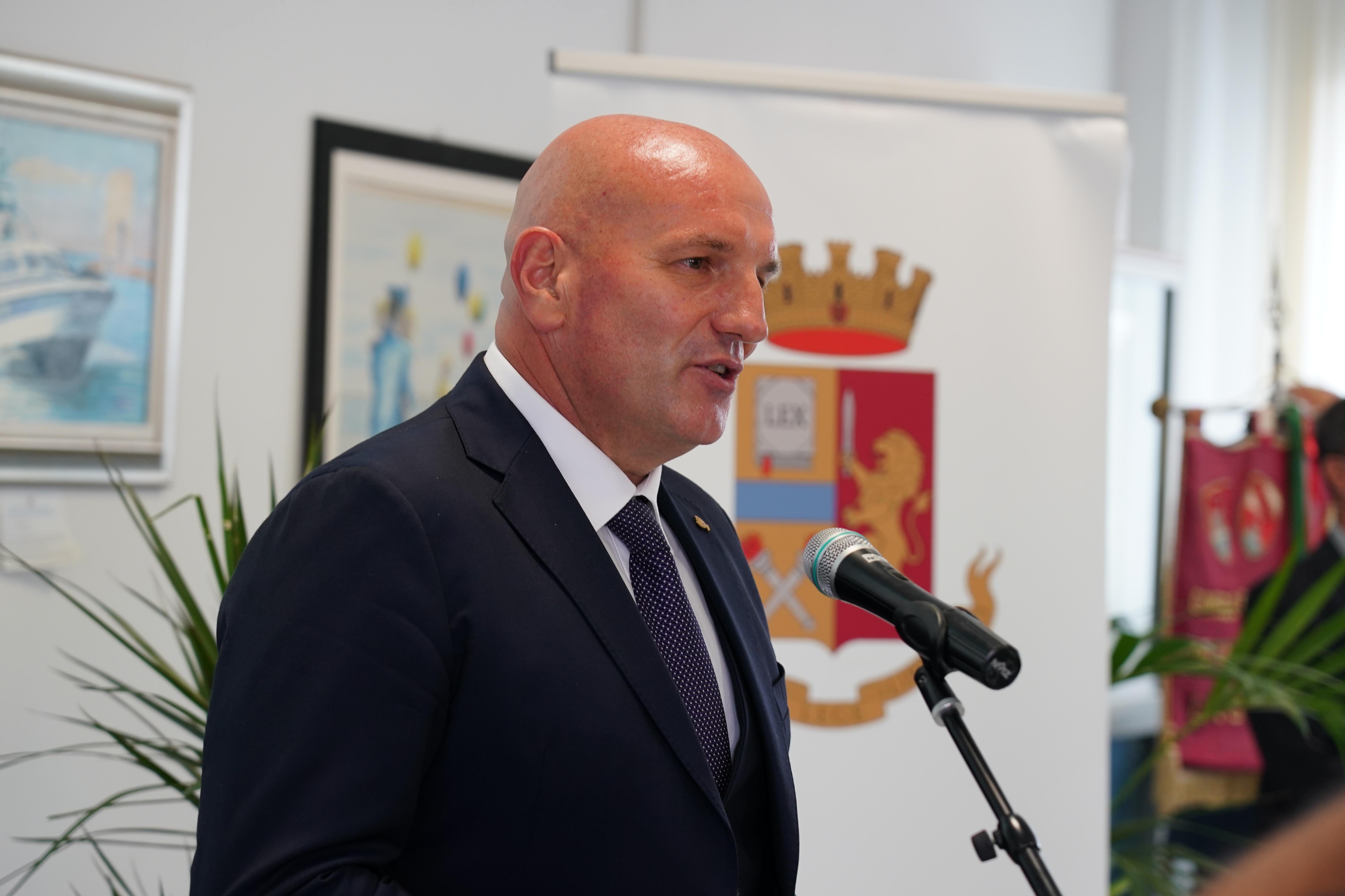 Il questore Roberto Massucci (foto Silvi)
