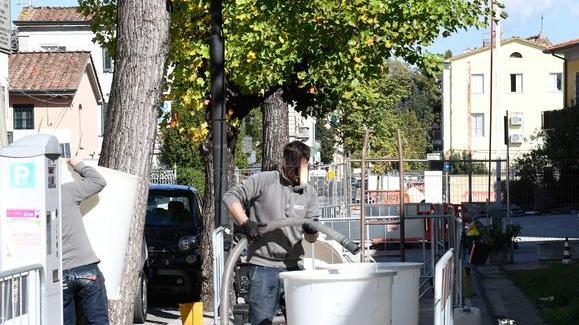 Prove di carico sul canale coperto