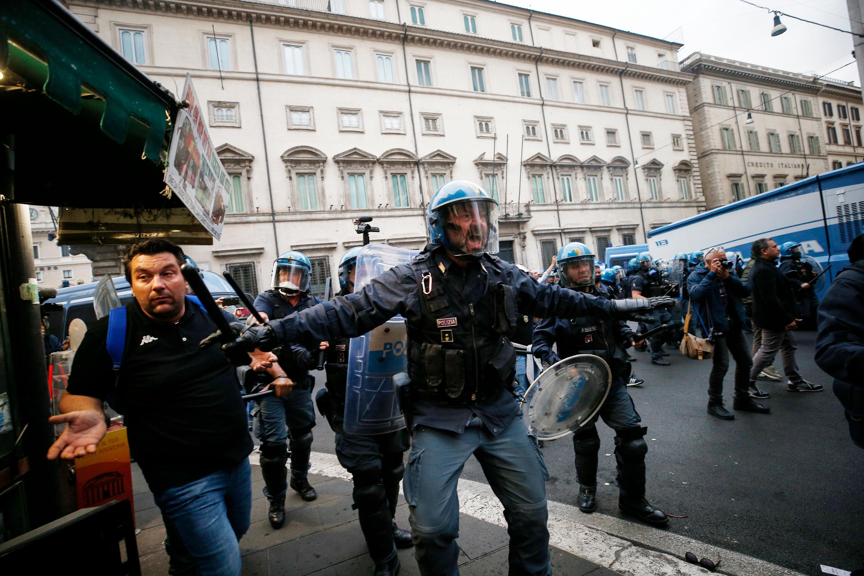 La manifestazione del 9 ottobre