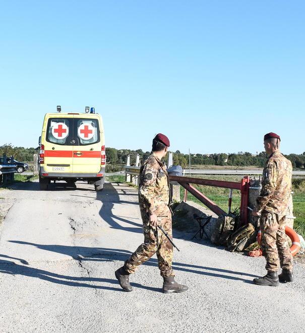 Il presidio militare teatro dell’incidente