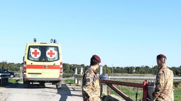 Il presidio militare teatro dell’incidente