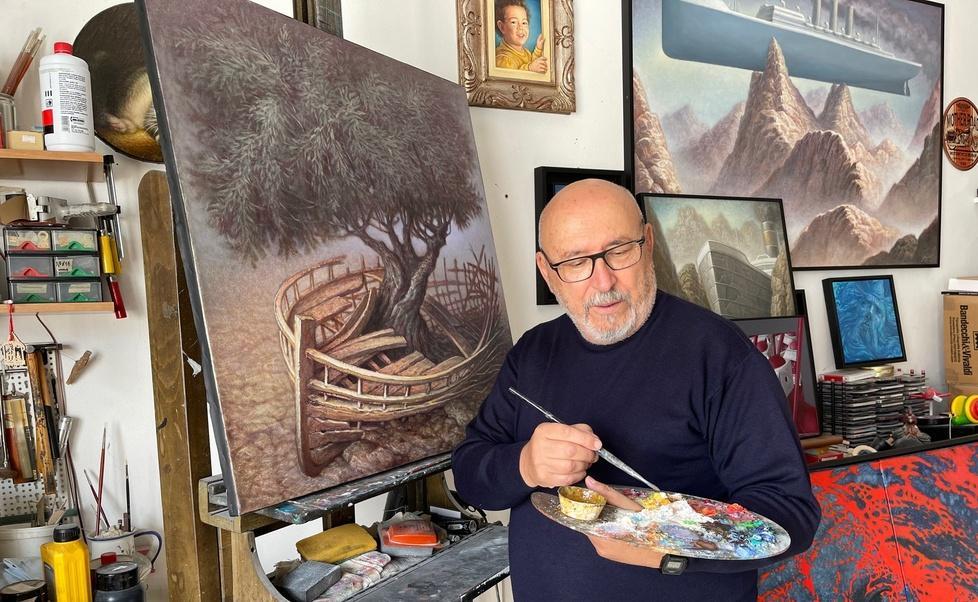 Cinquant’anni d’arte e la storia continua Giuggioli racconta la sua grande passione