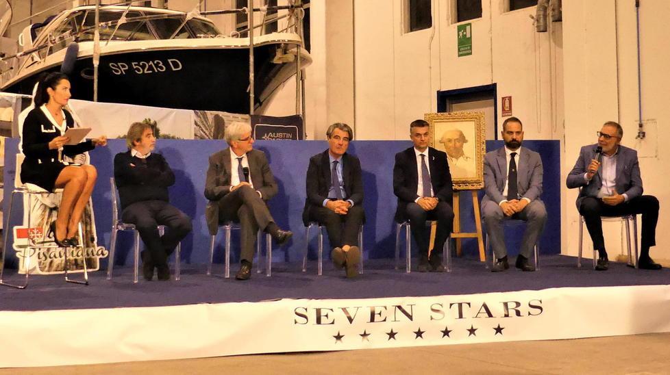 Il varo della Pisaniana dalla Seven Stars «Porti e nautica per unire le realtà della costa»