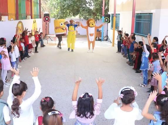 Una giornata meravigliosa per i bimbi in guerra 