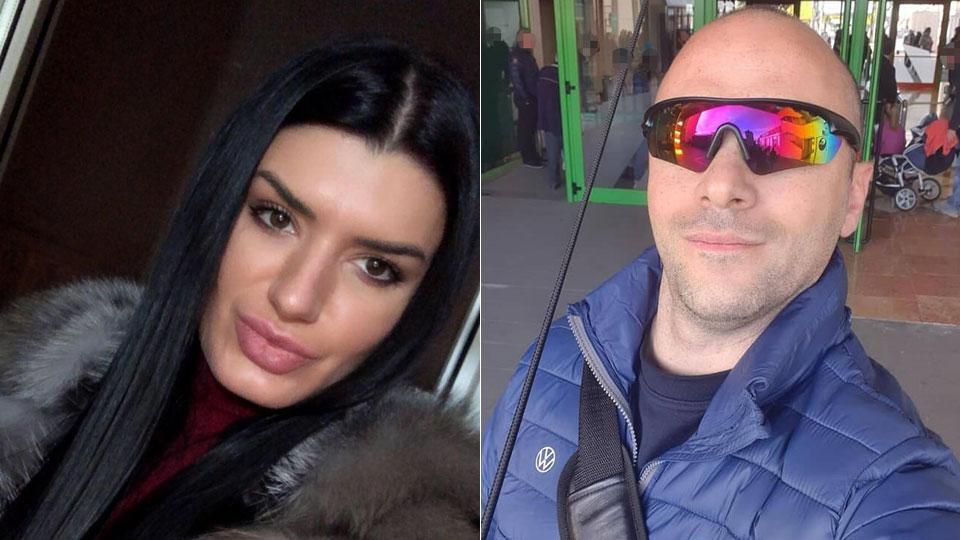La vittima Elena Raluca Serban, l’omicida Gabriel Falloni