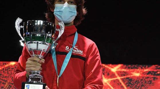 Medaglia d’oro per Giovannetti al trofeo Kinder di Riccione