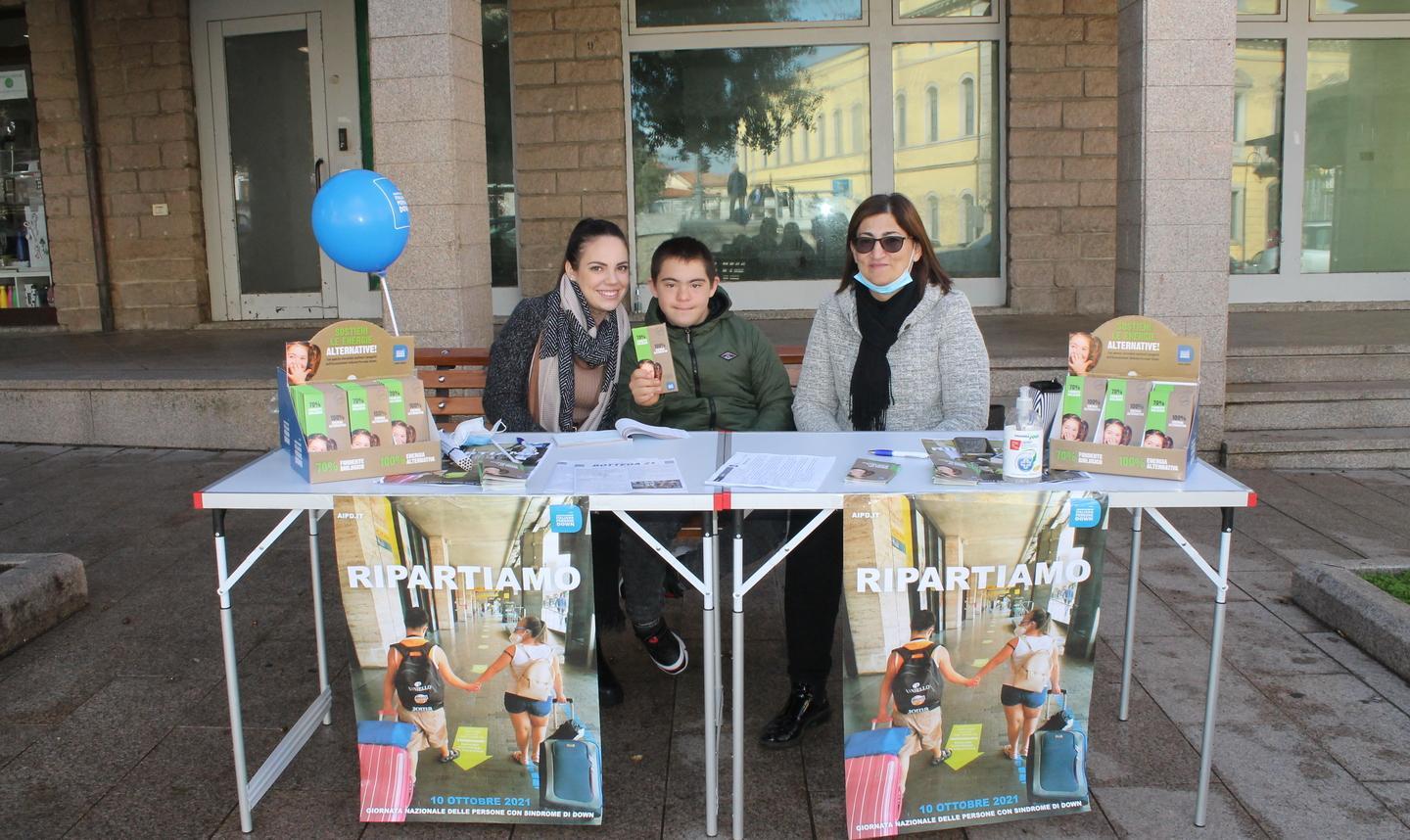 L’abbraccio di Calangianus all’associazione delle persone down
