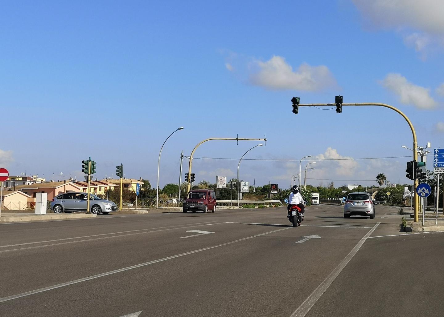 Il cantiere rivoluziona via Sassari 