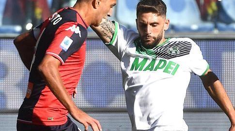 Berardi, gesto di fair play: ferma contropiede e mette fuori la palla
