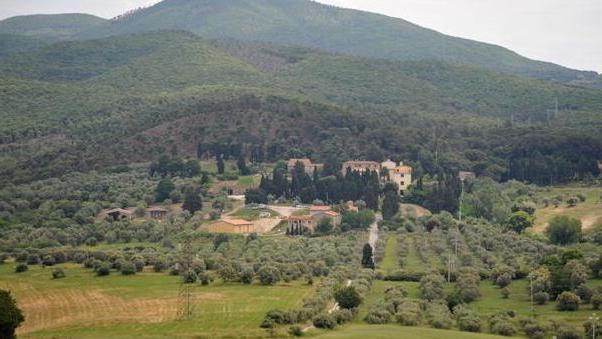 Una veduta del Castello del Terriccio