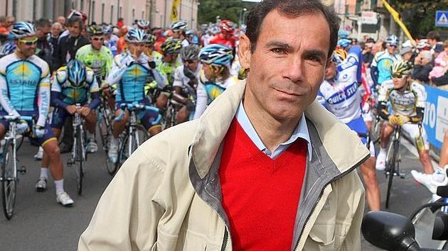 L’ex commissario tecnico della Nazionale Davide Cassani ad una manifestazione ciclistica