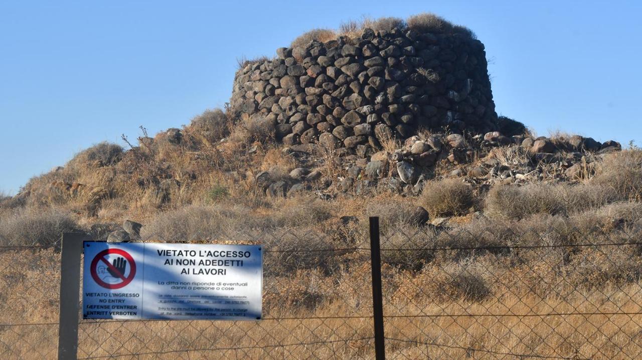 Il nuraghe in attesa da quattro anni