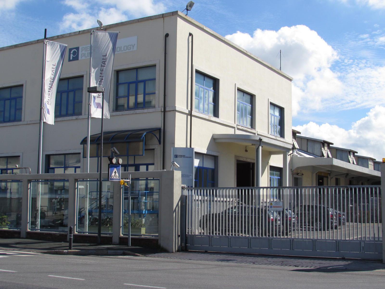 la fabbrica Pierburg in via Salvatore Orlando
