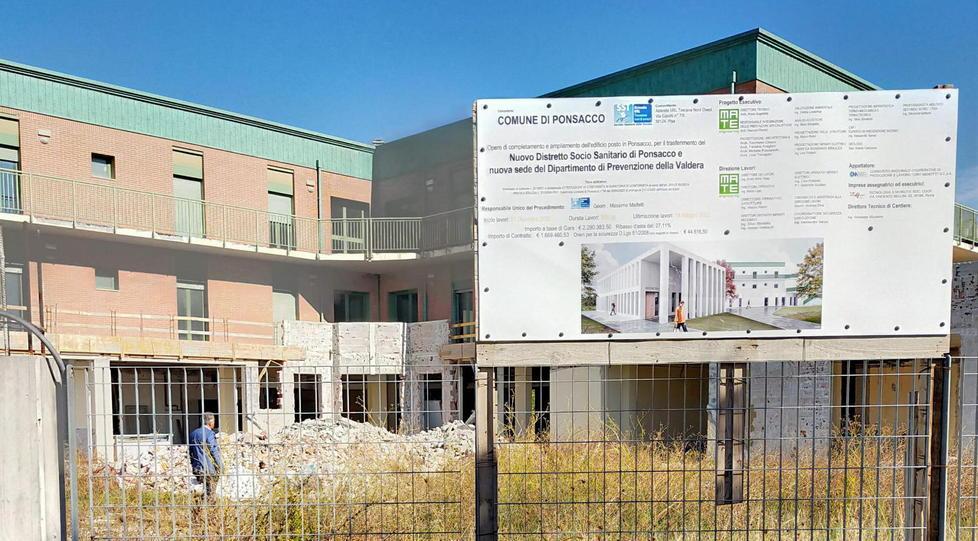 «Rischio slittamento dei tempi per ultimare il distretto sanitario» 