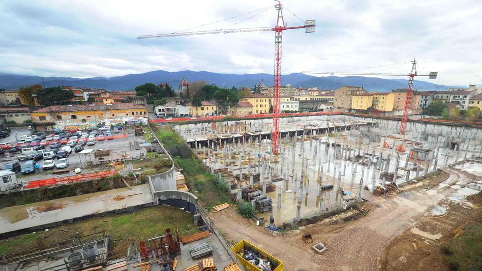 L’ex area Giusti a Pistoia