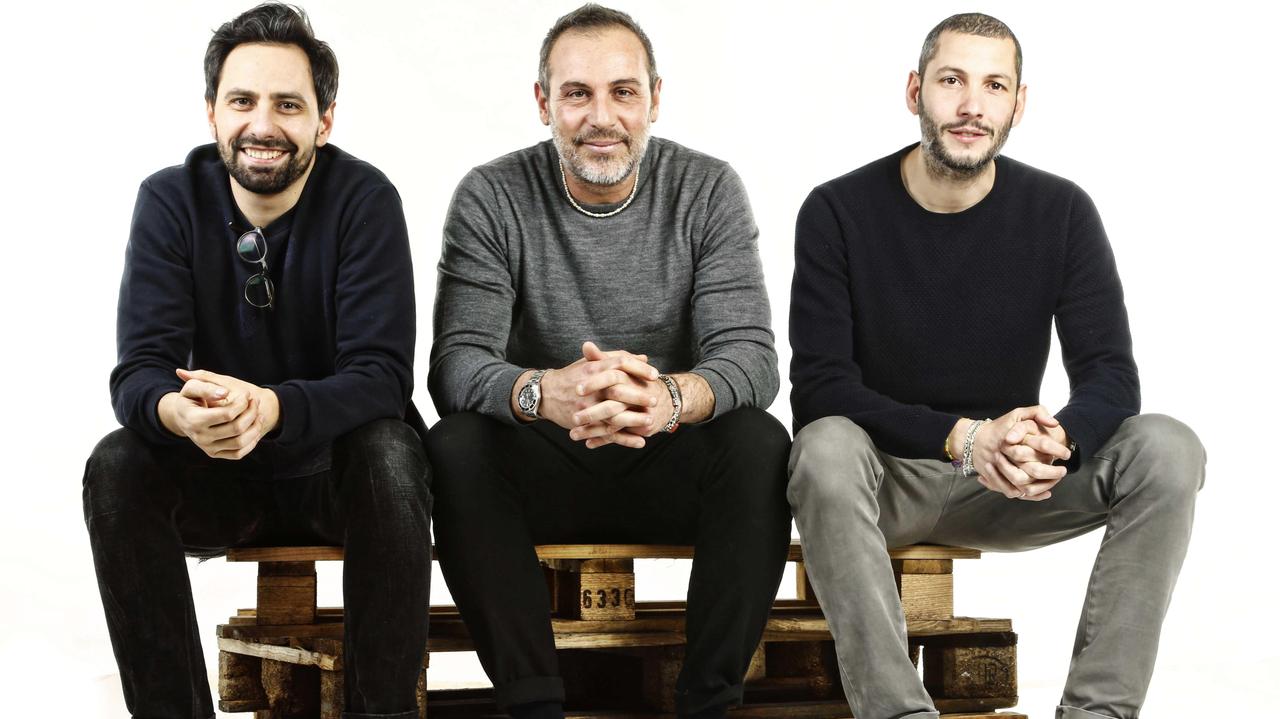 Da sinistra Tommaso Santoni, Emiliano Paci e Damiano Innocenti