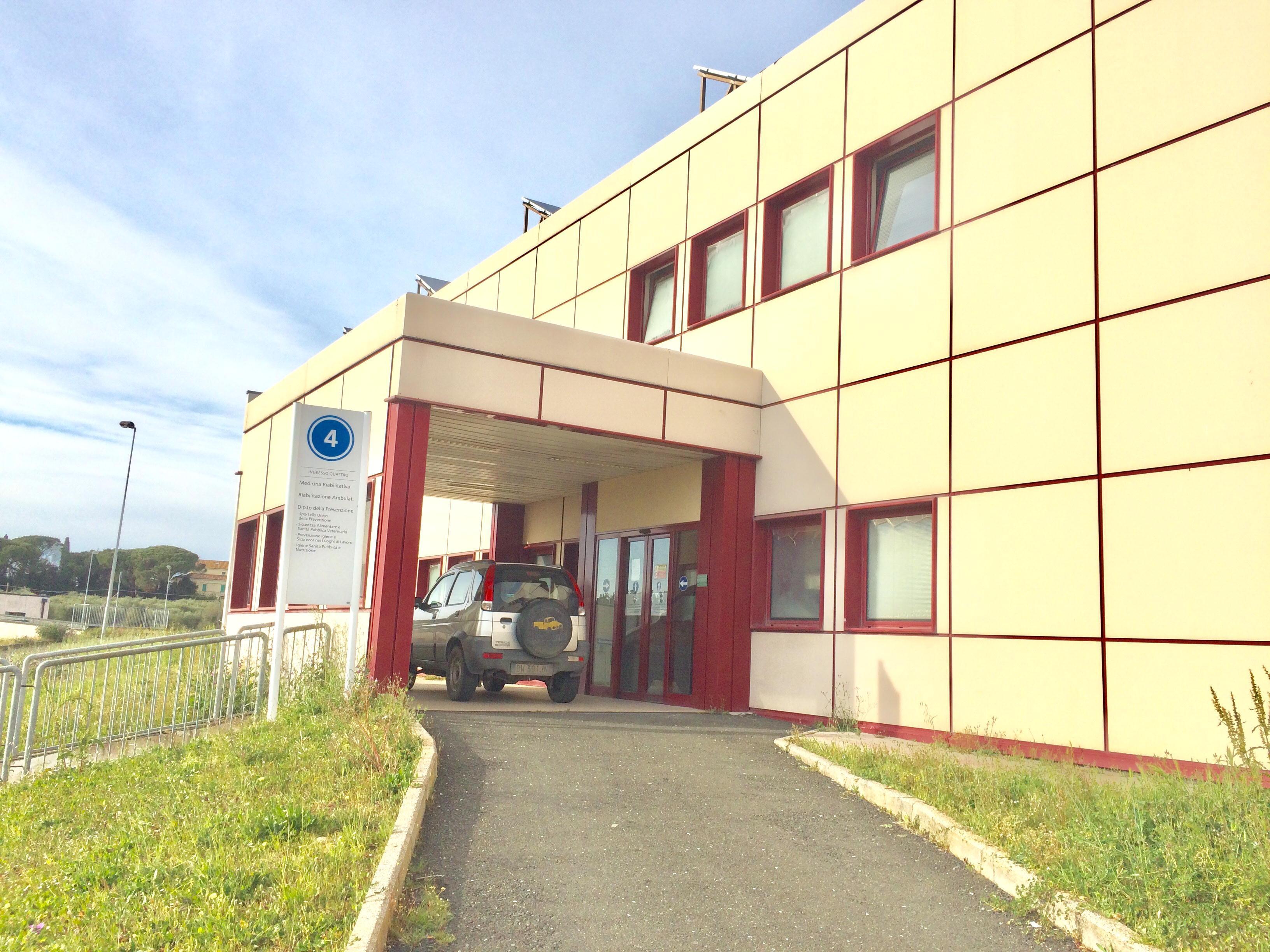 L'ospedale di Cecina
