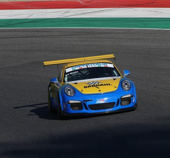 De Bellis chiude sul podio Terzo posto in Coppa Italia Gt