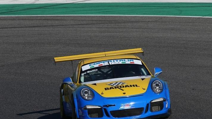 De Bellis chiude sul podio Terzo posto in Coppa Italia Gt