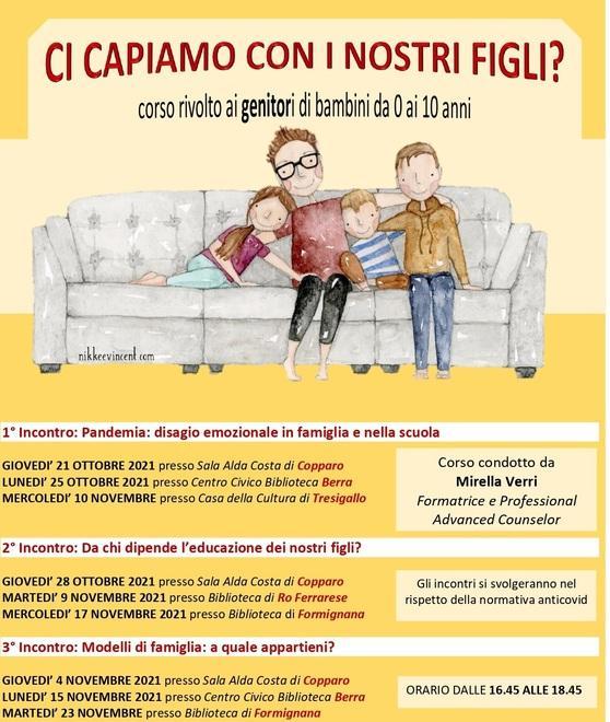 Percorso genitori e figli per favorire il dialogo