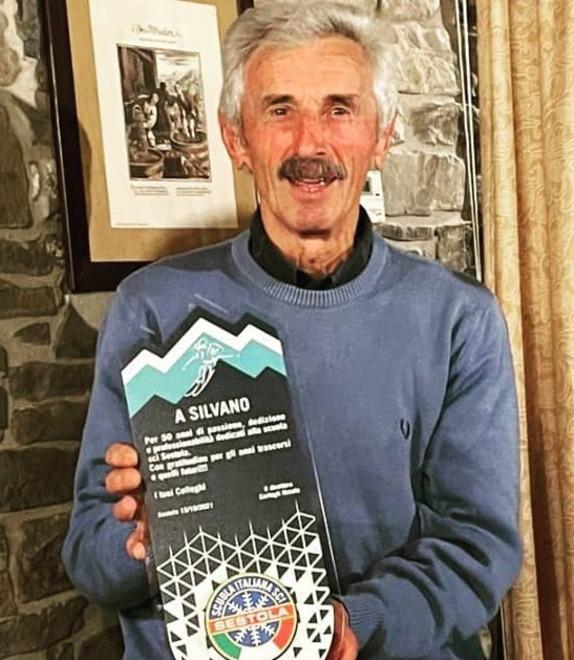 Silvano Guidarini festeggia i 50 anni da maestro di sci