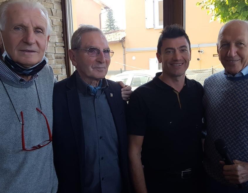 L’Associazione ex Corridori si è ritrovata a Correggio per gli 80 anni di Partesotti