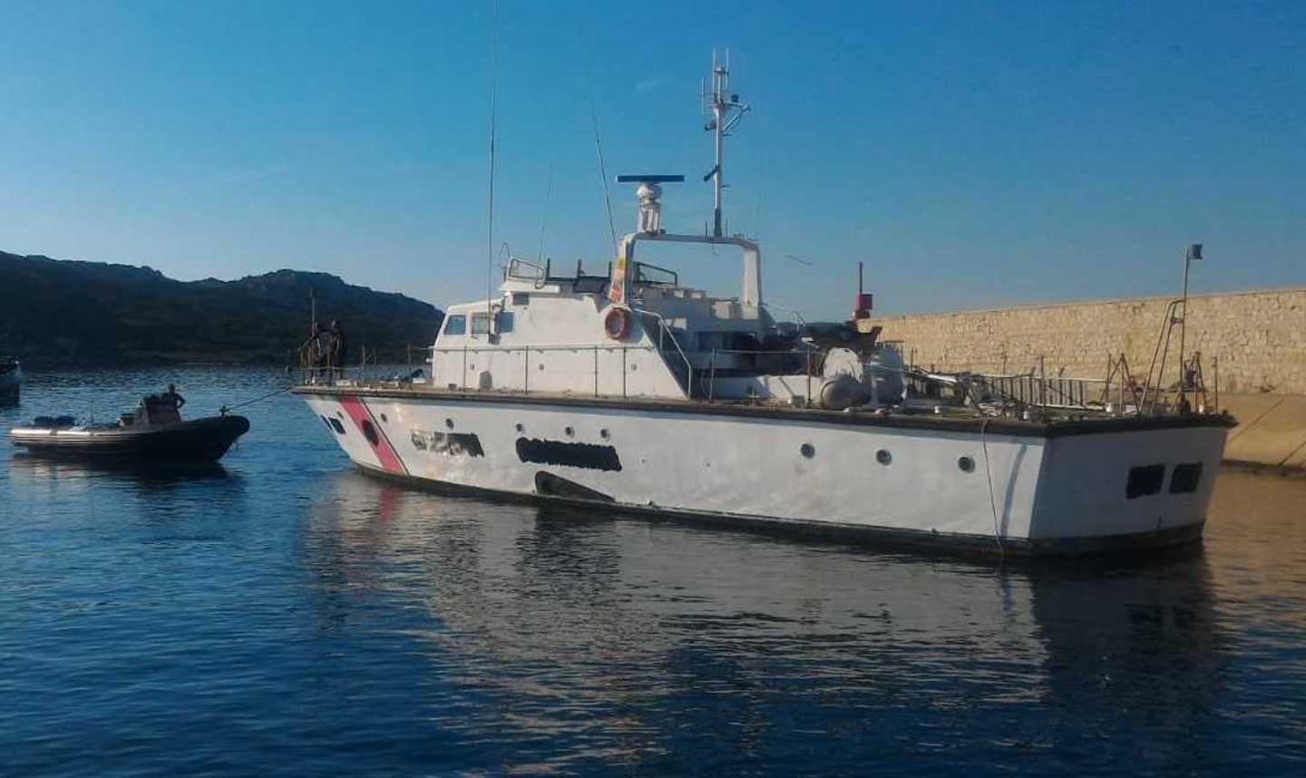 La Maddalena. Addio alla Cp313, la motovedetta sarà demolita 