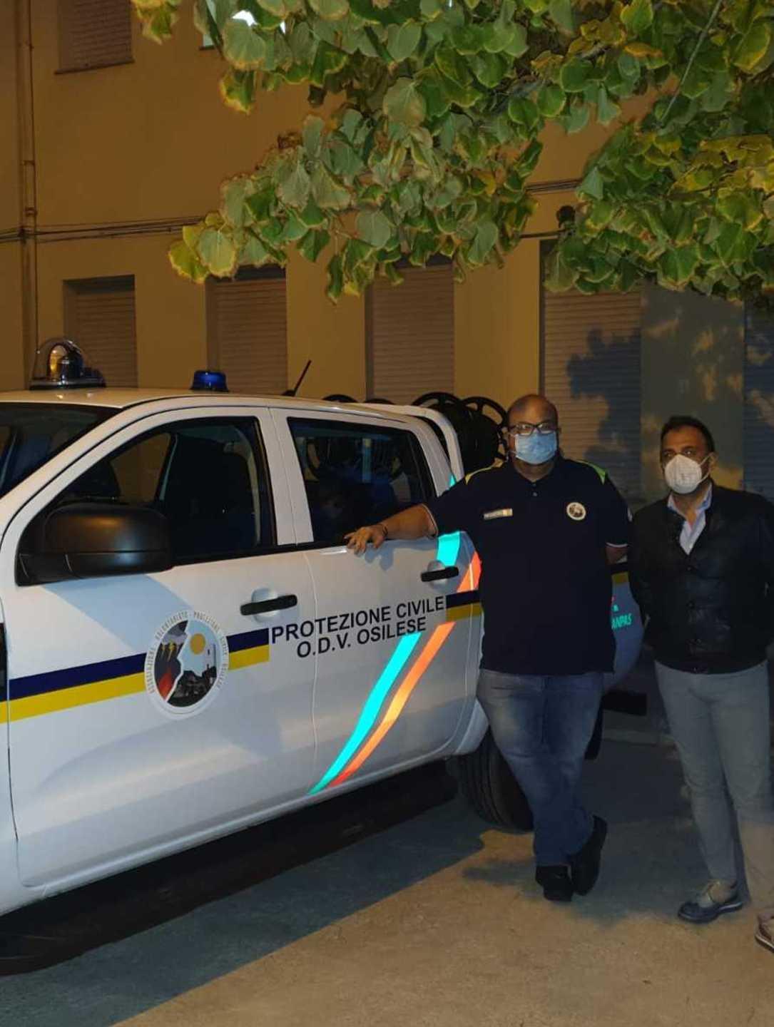 Nuovo pick-up per la Protezione civile 