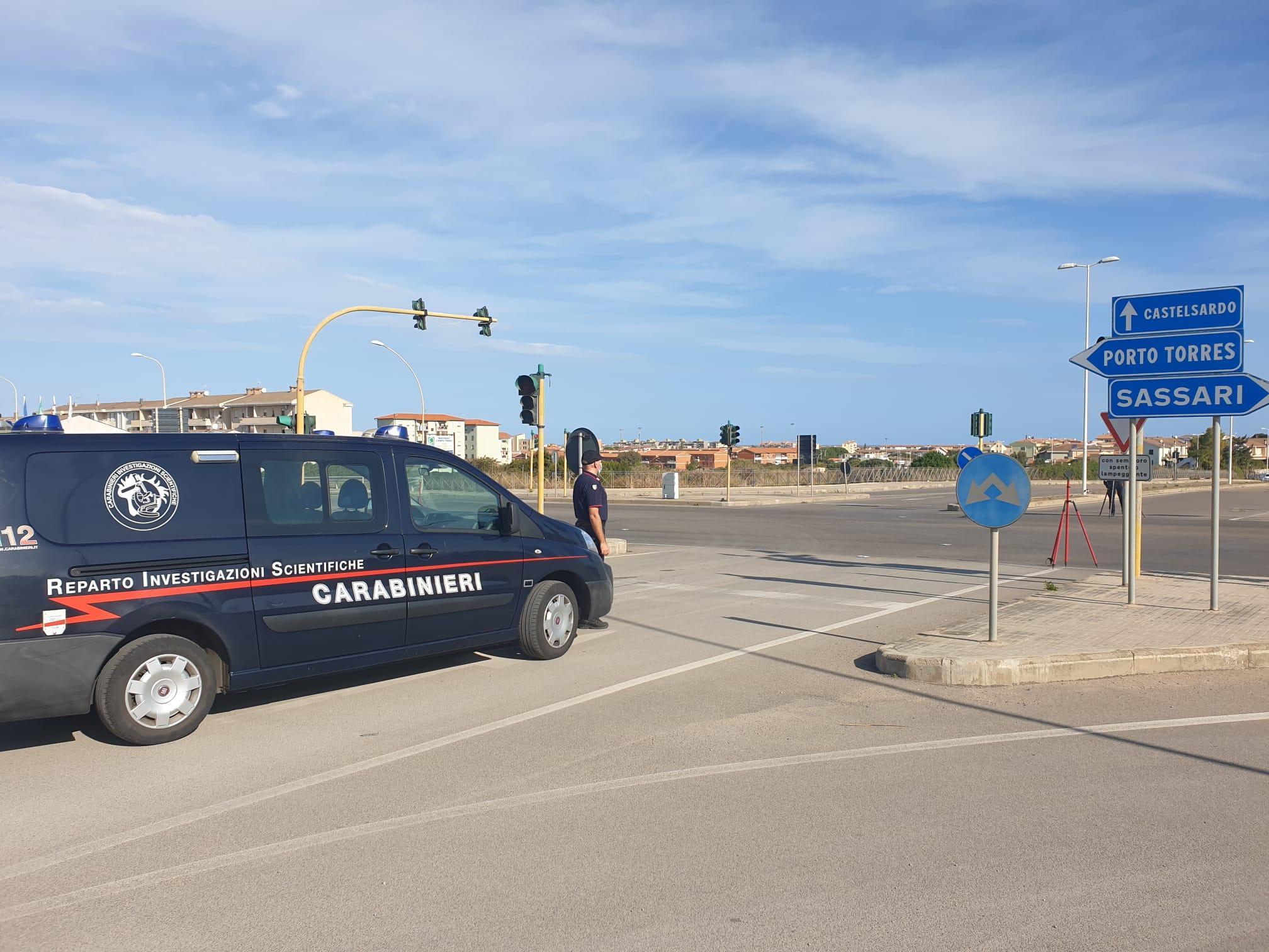 Il sovralluogo dei Ris (foto ivan nuvoli)