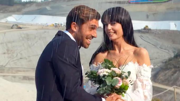 Simone ed Elisabetta dopo il fatidico “sì”