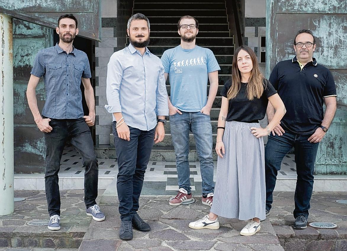 Da sinistra: Maurizio Follador, Andrea Arienti, Luca Nencini, Natalia Barresi, Damiano Giuntini