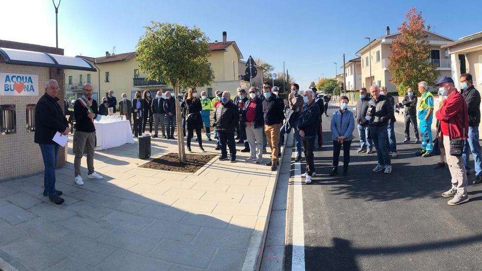 Nuovo look e fontanello doppia festa a Lavaiano dopo i lavori da 1,3 milioni