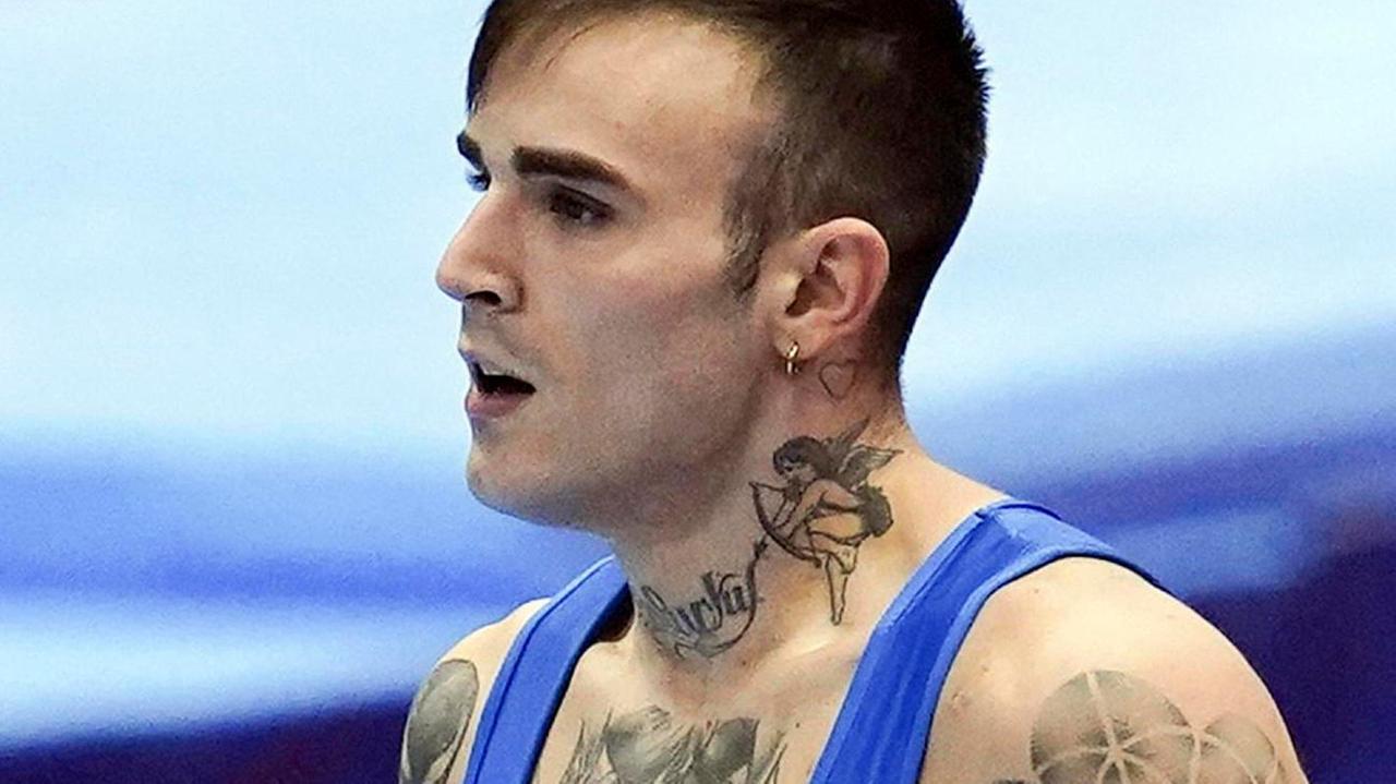 Bartolini corpo libero scolpito nell’oro
