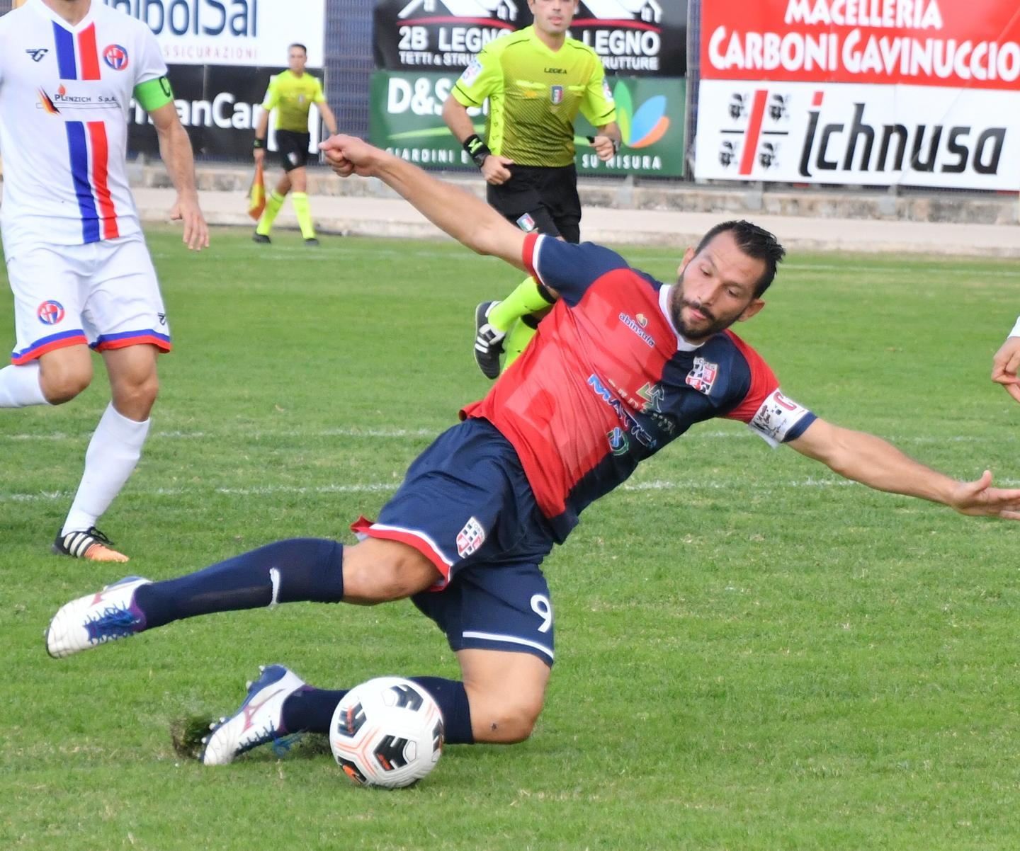 Capitan Scotto ha segnato su rigore il gol del 2-0 a Ostia