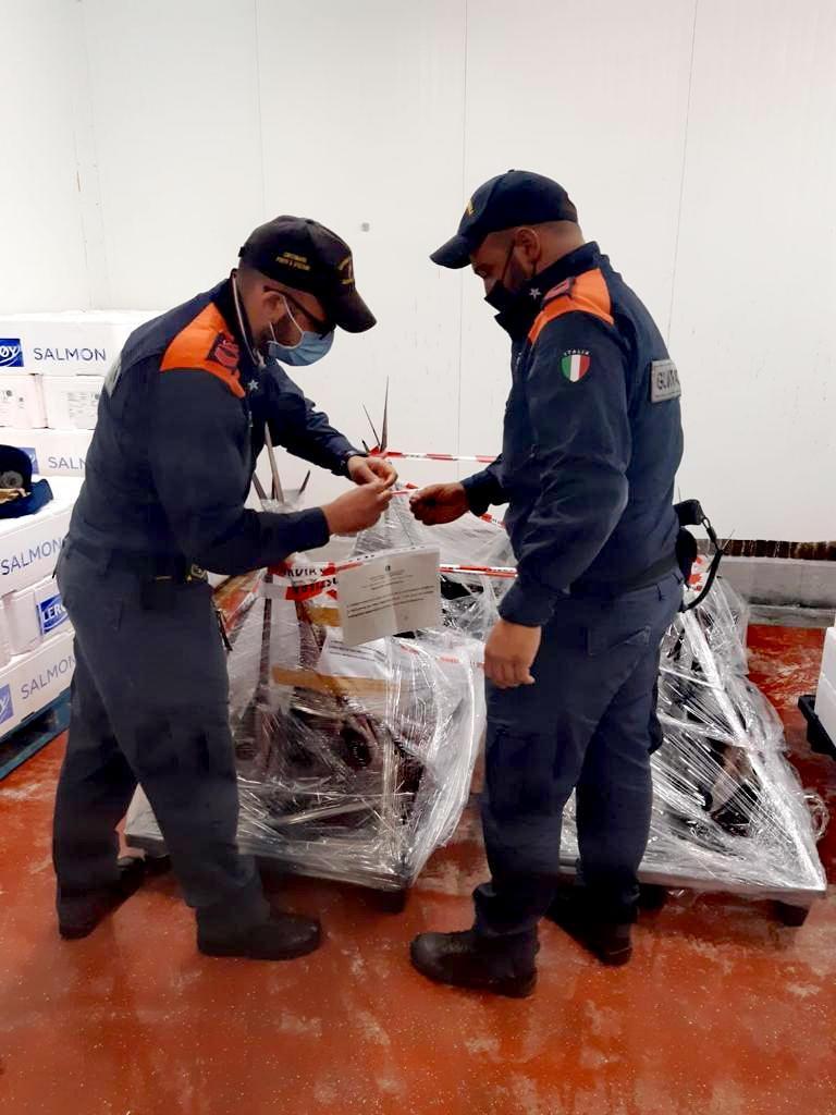 Il sequestro della Guardia Costiera