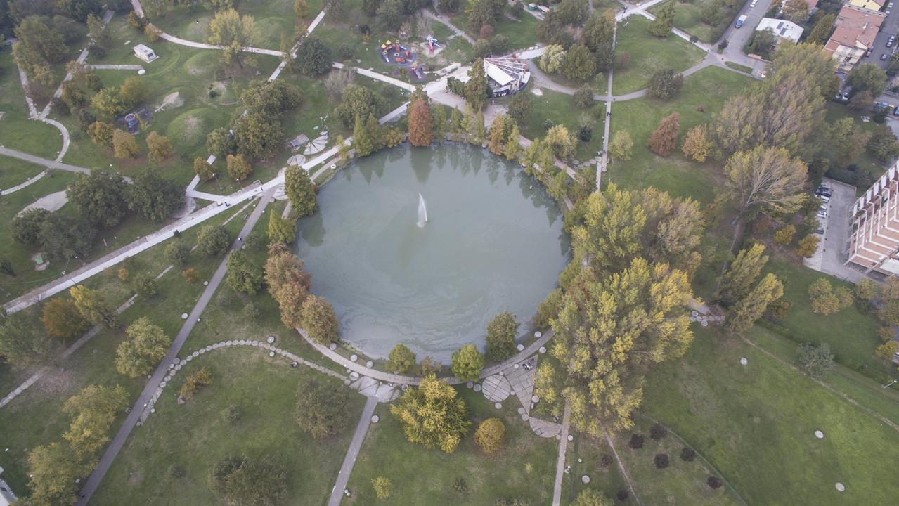 Una veduta del parco Amendola