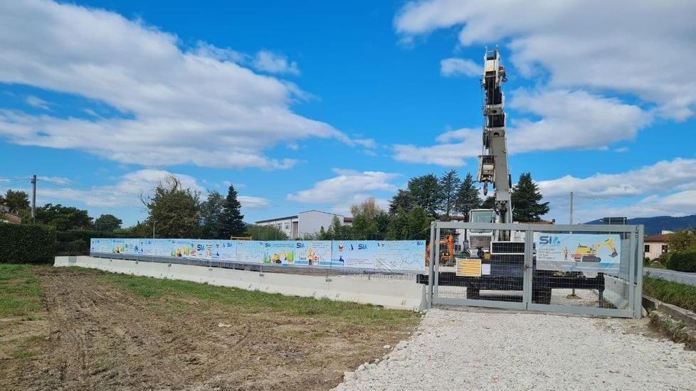 Il primo cantiere aspettando le chiusure