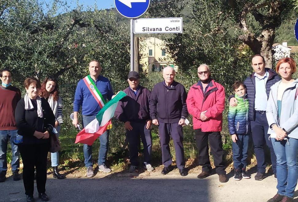 Strade e vicoli intitolati a Silvana Conti, Bruno Titoni e Vicascio
