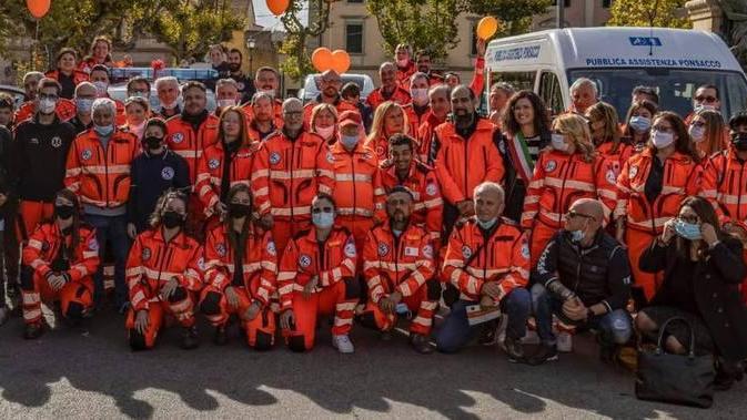 Inaugurati quattro mezzi Festa dedicata a Pintus