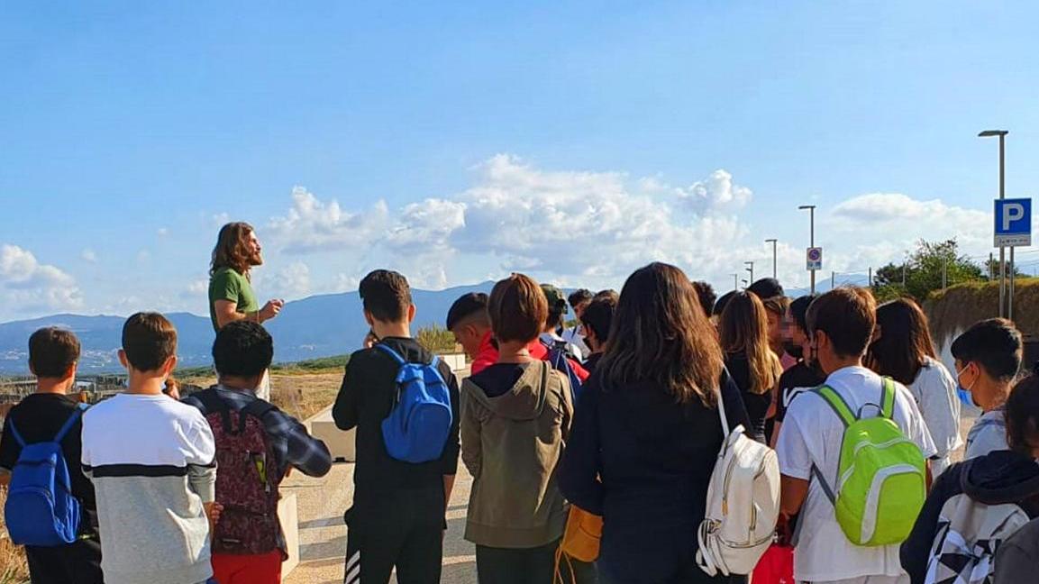 Gli studenti di Valledoria a lezione di ecosistema marino