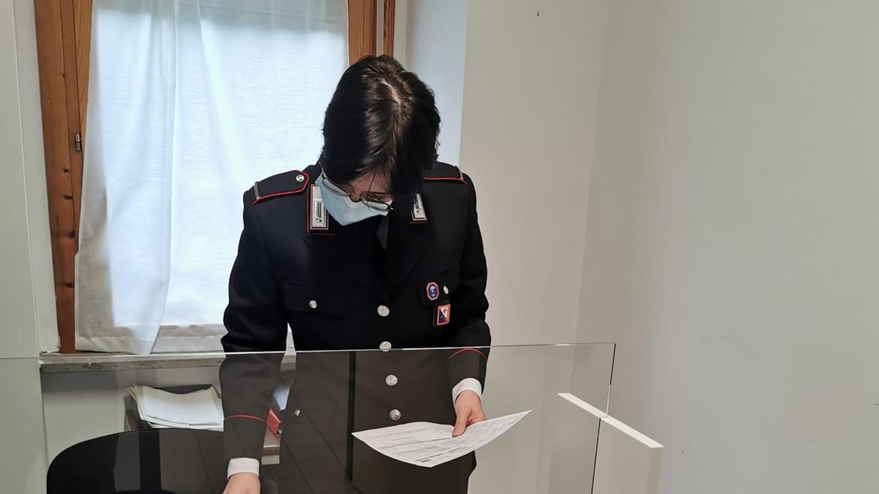 Un carabiniere di Castel del Piano