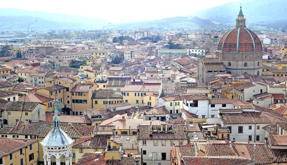 Una veduta di Pistoia