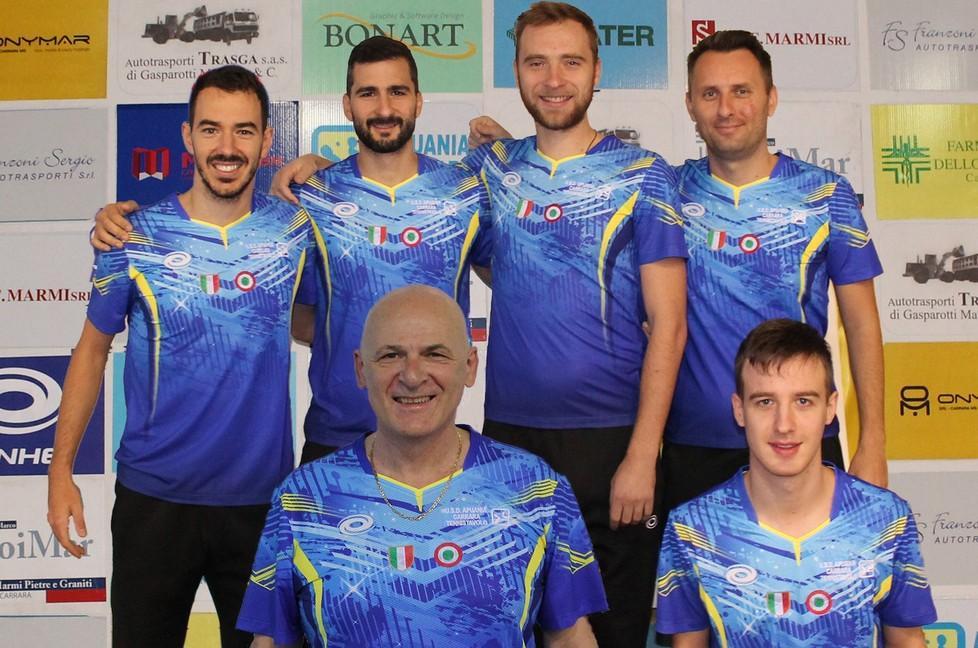 Apuania Carrara inarrestabile imbattuta nell’Europe Cup 