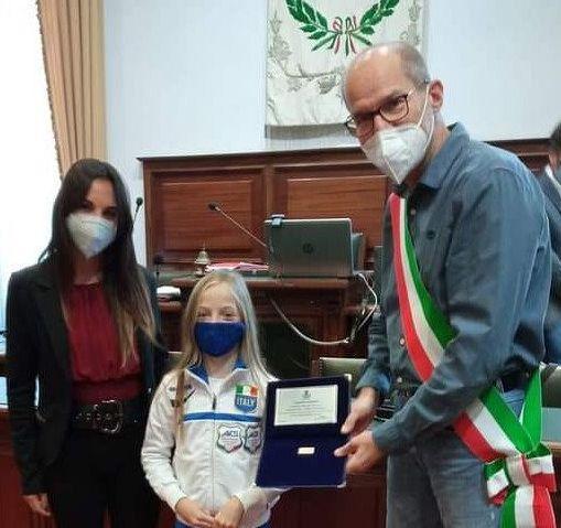 Un premio del Comune alla campionessa Martina Simoncini