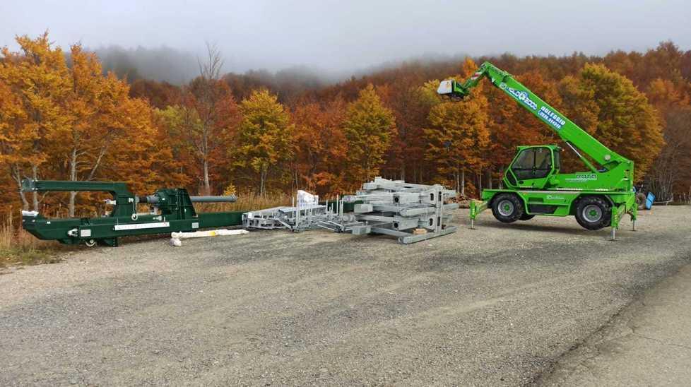 Nuova seggiovia al rush finale Lavori finiti a metà dicembre 